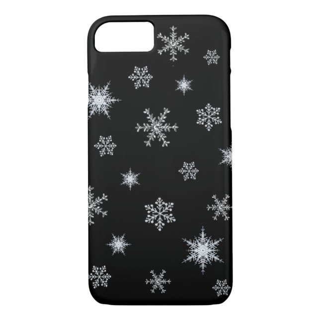Santa's Black iphone case Case-Mate iPhone Skal (Baksida)
