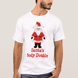Santa's Body Dubbla jul T Shirt