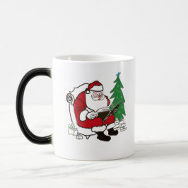 Santas bra killingar bok magisk mugg