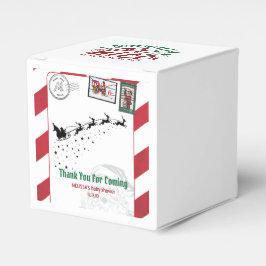 Santa's Brev Postmarked Naughty eller Nice Presentaskar