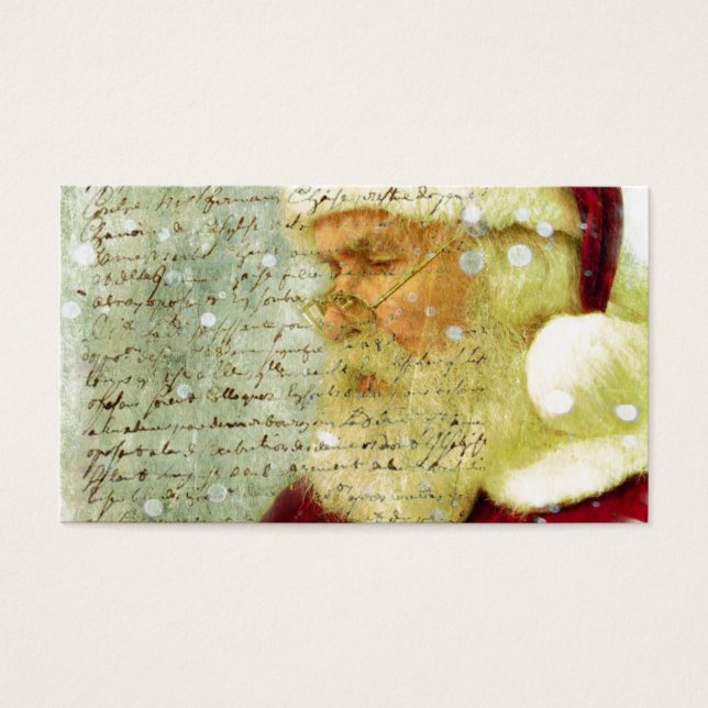 Santas Brev Visitkort (Framsidan)