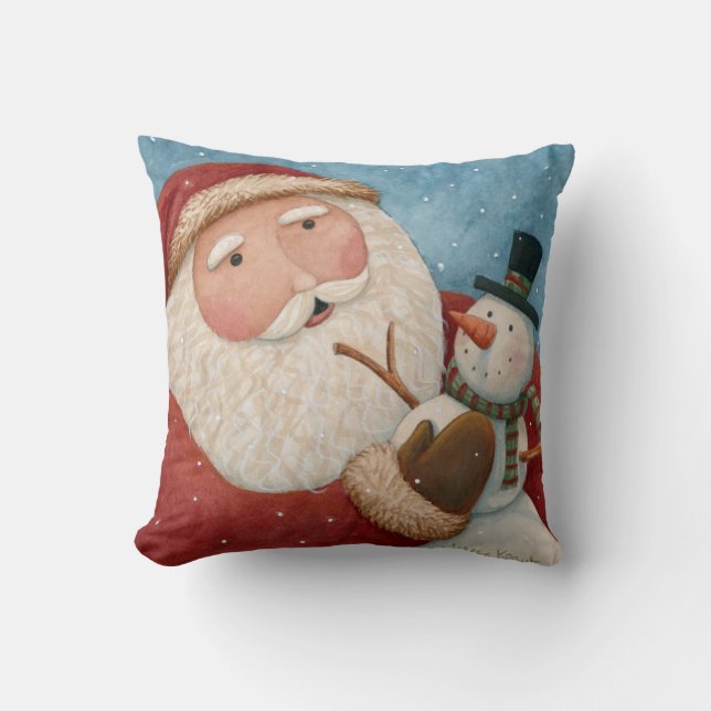 Santa's Buddy - Pillow Kudde (Framsida)