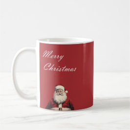 Santa's Cheerful Greetings Mug Kaffemugg