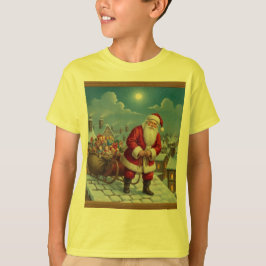 Santa's Christmas Eve Journey T Shirt