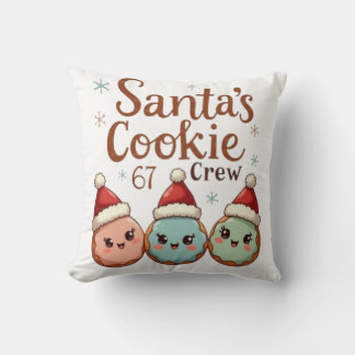 Santa's Cookie 67 Crew Kudde
