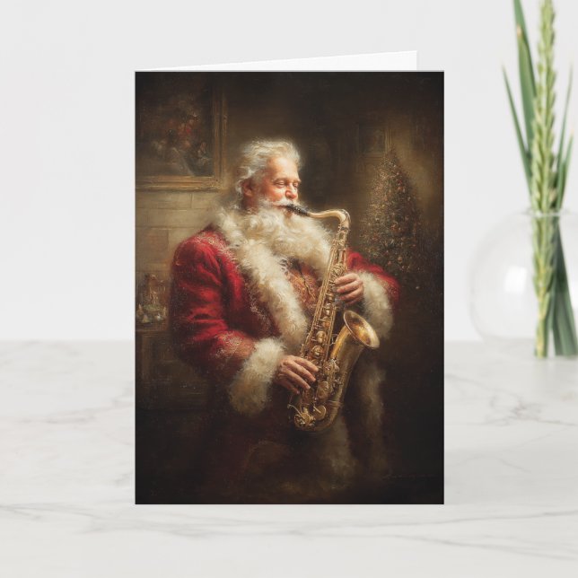 Santas Coola Jul Helgkort (Framsida)