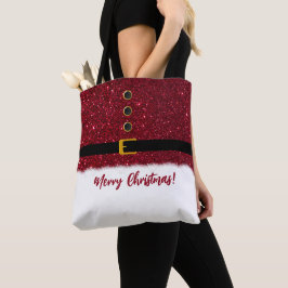 Santas Dazzling Red Outfit- jul- Tygkasse