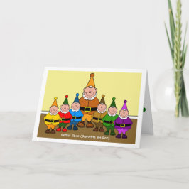 Santas Elves (med Big Ron) Helgkort