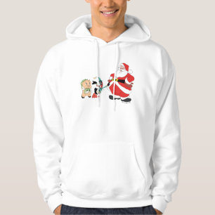 Santa's Elves Porky Gris & DAFFY ANKA™ Hoodie