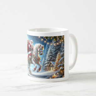 Santa's Enchanted Ride, Christmus mugg, mugg