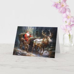 Santa's Enchanting Yuletide Journey Kort