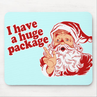 Santas enormt paket musmatta