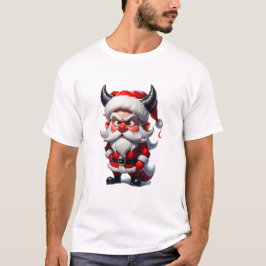 Santa's Evil Twin | AI Art T Shirt