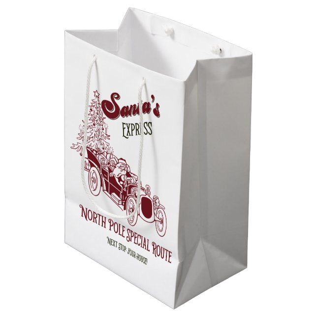 Santa's Express Vitange Christmas (Framsidan Vinklad)