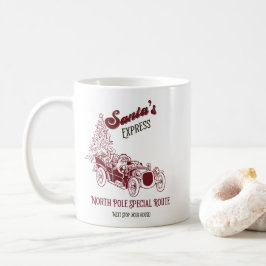 Santa's Express Vitange Christmas Kaffemugg
