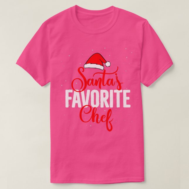 Santas favorfavoritChef Chef jul T Shirt (Design framsida)