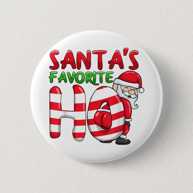 Santas favorho Santa favorho ho-tjejer christ Knapp (Framsida)