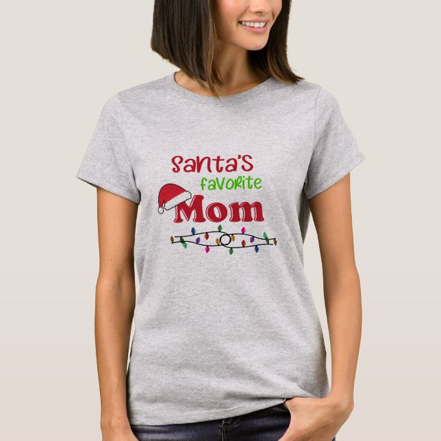 Santas favorit- mammajul t shirt (Framsida)