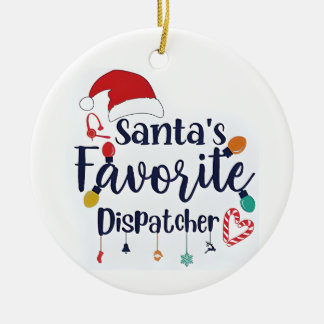 Santas favoritavsändare christmas ornament
