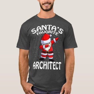 Santas Favorite Architect jul T Shirt