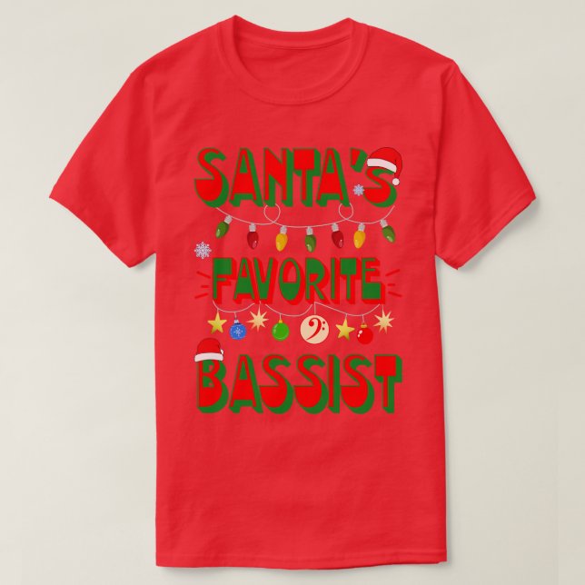 Santas Favorite Baid T Shirt (Design framsida)
