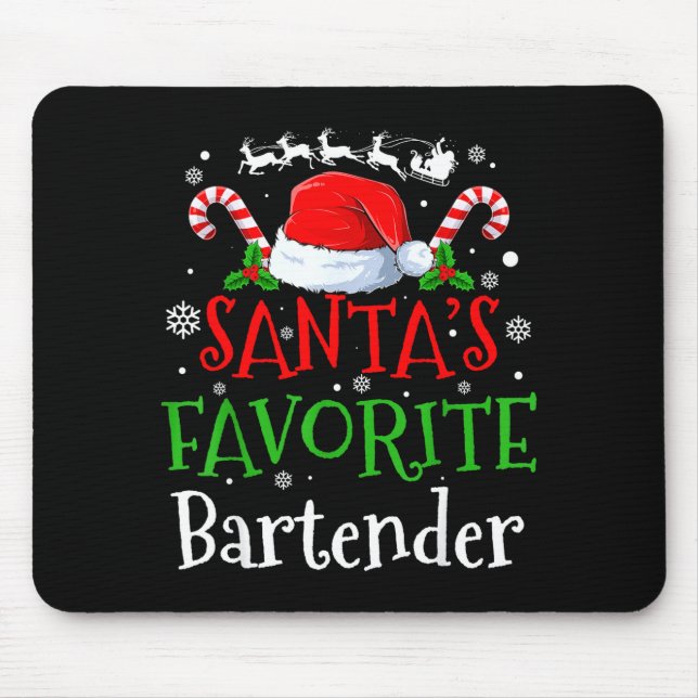Santa's Favorite Bartender Christmas Party  Musmatta (Framsidan)