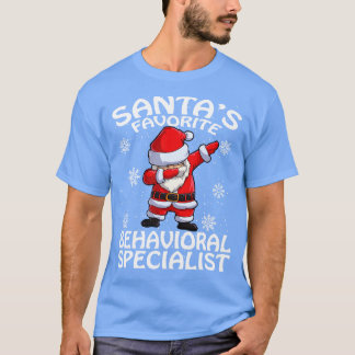 Santas Favorite Behavioral Specialist Jul T Shirt