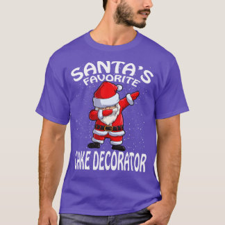Santas Favorite Cake Decorator jul T Shirt