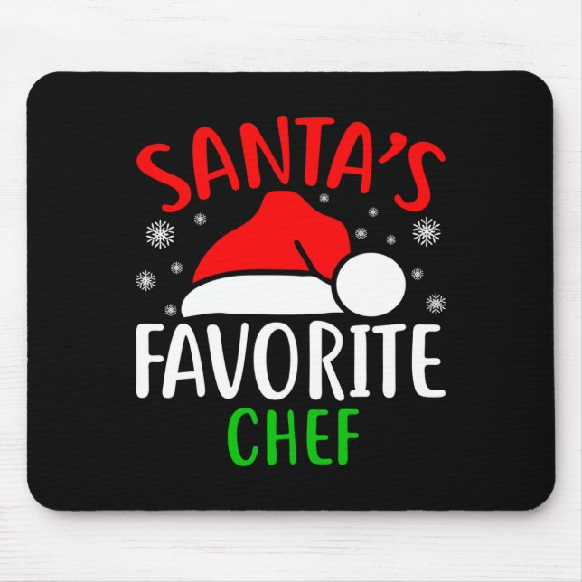 Santas Favorite Chef Funny Christmas Xmas Santa Lo Musmatta (Framsidan)