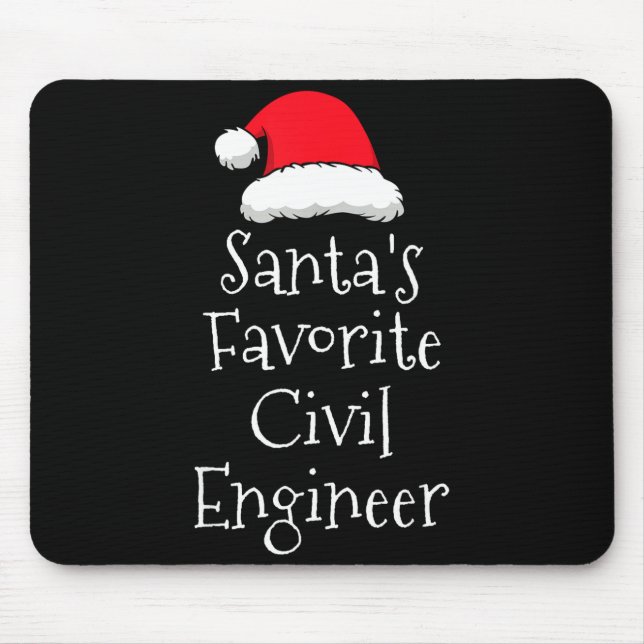 Santas Favorite Civil Engineer - Christmas Funny G Musmatta (Framsidan)