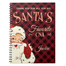 Santa's Favorite CNA-anteckningsbok