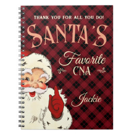 Santa's Favorite CNA-anteckningsbok Anteckningsbok