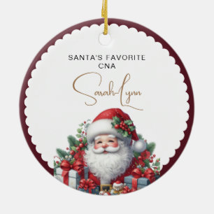 Santa's Favorite CNA Julgransprydnad Keramik