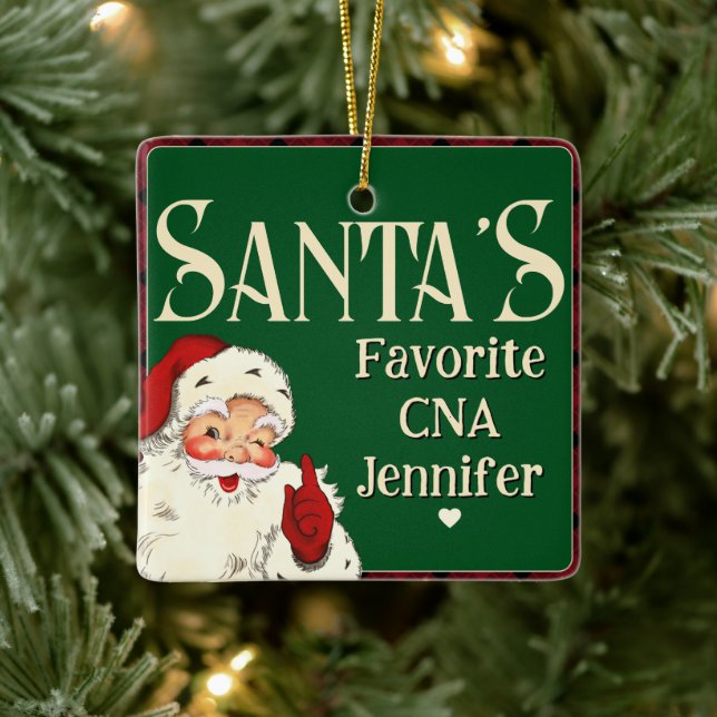 Santas Favorite CNA Julgransprydnad Keramik (Träd)