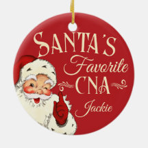 Santa's Favorite CNA-julprydnad