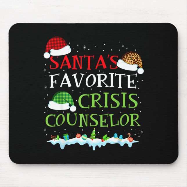 Santa's Favorite Crisis Counselor Fun Christmas  Musmatta (Framsidan)