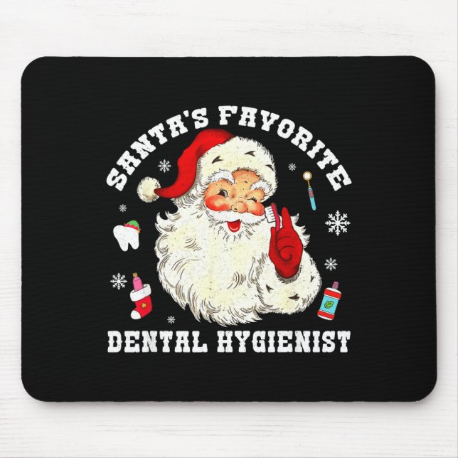 Santas Favorite Dental Hygienist Christmas Funny G Musmatta (Framsidan)