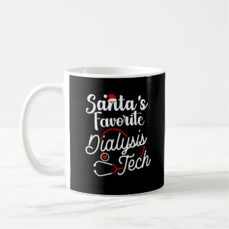 Santa's Favorite Dialysis Tech Kaffemugg
