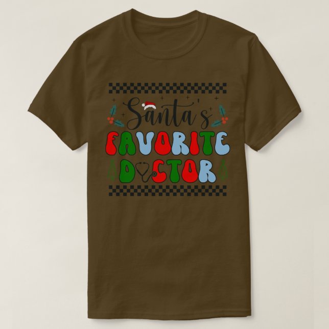 Santas Favorite Doktor T Shirt (Design framsida)