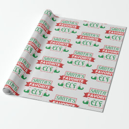 Santa's Favorite Elf Presentpapper