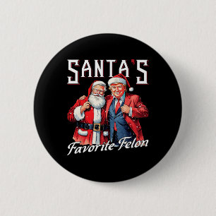 Santa's Favorite Felon Jultomten Trump jul Knapp