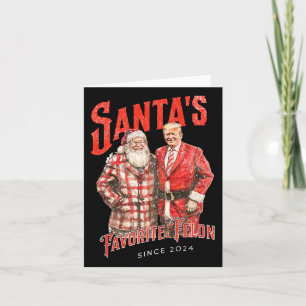 Santa's Favorite Felon sedan 2024 jul Julafton F Kort