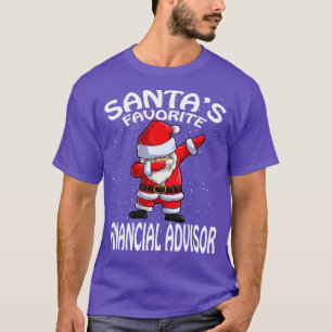 Santas Favorite Financial Advisor jul T Shirt