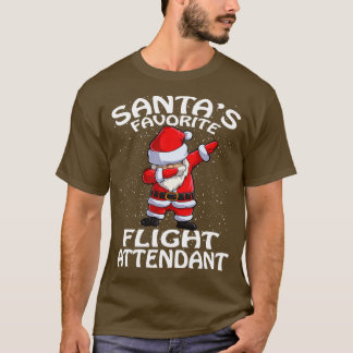Santas Favorite Flight Attendant jul 1 T Shirt