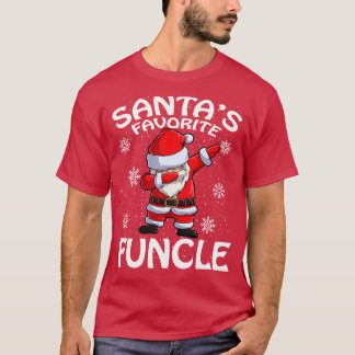 Santas Favorite Funcle Jul T Shirt