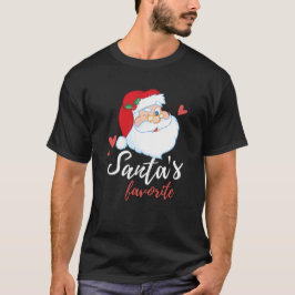 Santa's Favorite Funny T-shirt till jul