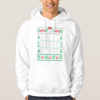Santa's Favorite Golf Player, Ugly Chri Hoodie