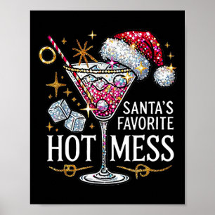 Santa's Favorite Hett  jul-Helgdag Margar Poster