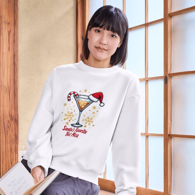 Santa's Favorite Hett  Sweatshirt T Shirt (Skapare uppladdad)