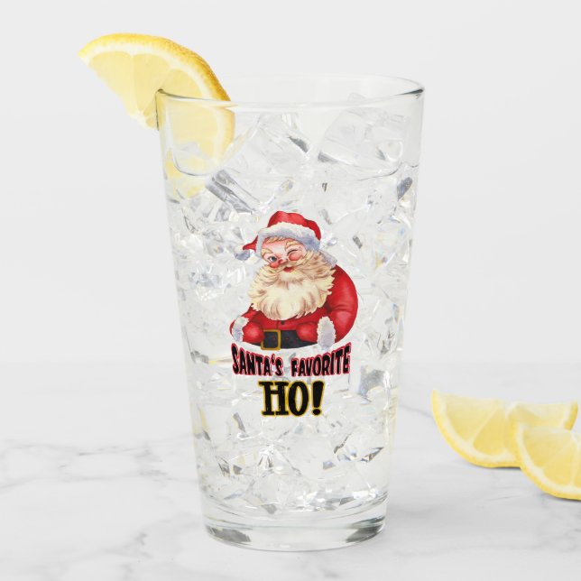 Santa's Favorite Ho Glaskopp (Framsida Ice)